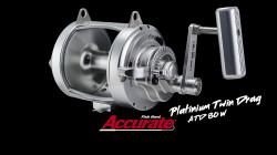 Moulinet Accurate Platinum Twin Drag ATD 80W